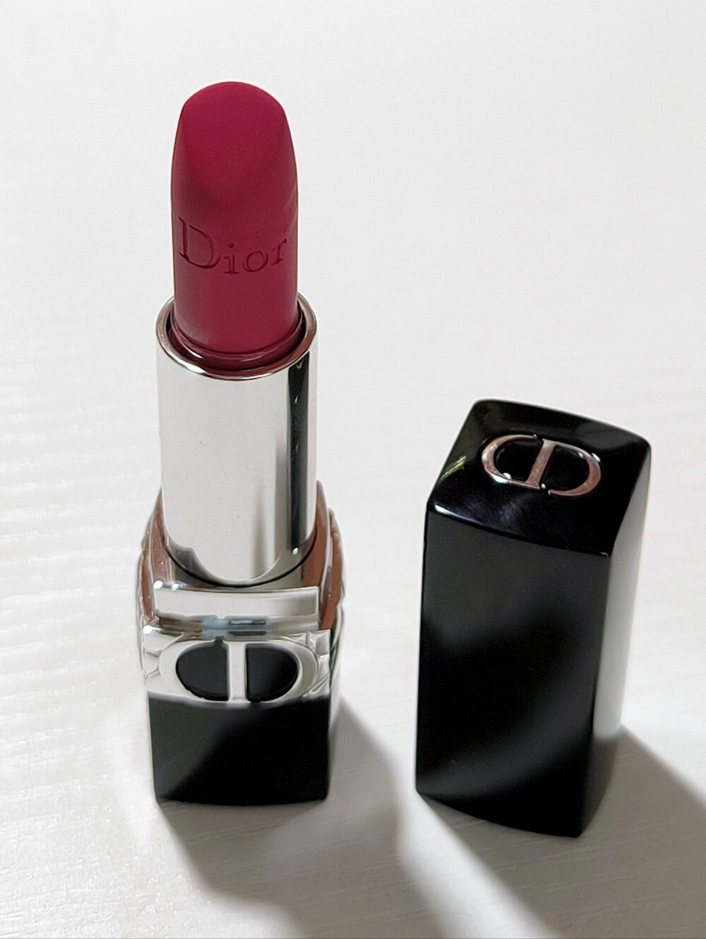 NWOB Dior Rouge Dior 764 Rouge Rose matte finish lipstick - Picture 3 of 5